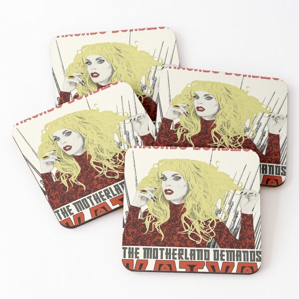 Item preview, Katya Propaganda Poster designed and sold by roastbeefk.