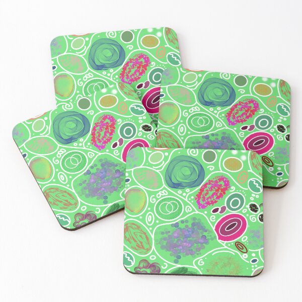 Item preview, Doodle art - Circle Overload on Green designed and sold by Dorothea Neumann.