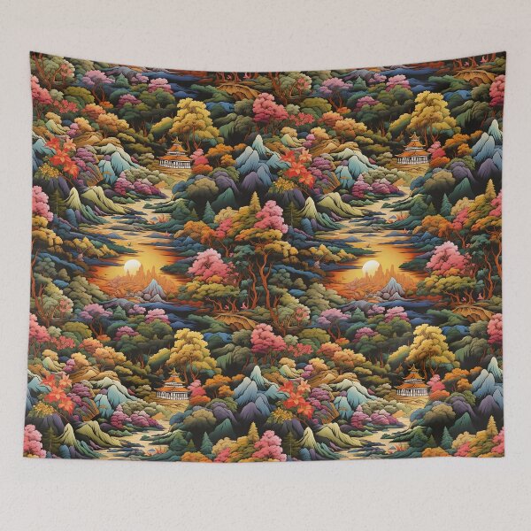 Item preview, Enchanting Himmapan Forest: Thai Traditional Art no.4 designed and sold by Laerguldir.