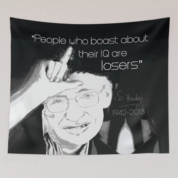 Item preview, Stephen Hawking's Best Quote designed and sold by EmilyFNM3D.