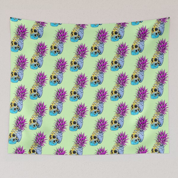 Item preview, Skull Pineapple Metamorphosis in Green designed and sold by Hellagreat.