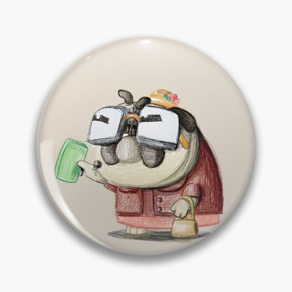 Item preview, Grumpy Granny Pug designed and sold by Ryebreadart.