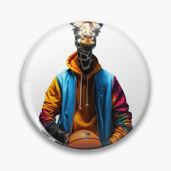 Item preview, A laid-back giraffe in tracksuit designed and sold by CuriosityWhirl.