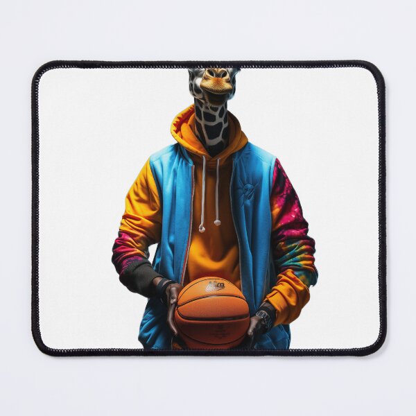 Item preview, A laid-back giraffe in tracksuit designed and sold by CuriosityWhirl.