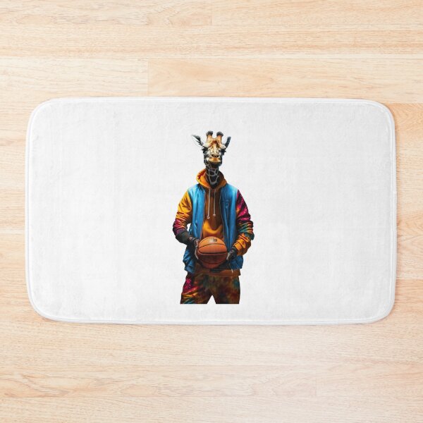 Item preview, A laid-back giraffe in tracksuit designed and sold by CuriosityWhirl.