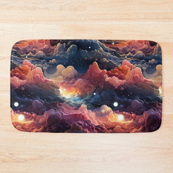 Item preview, Otherworldly Celestial Dreamscape Painting designed and sold by YYWDesigns.