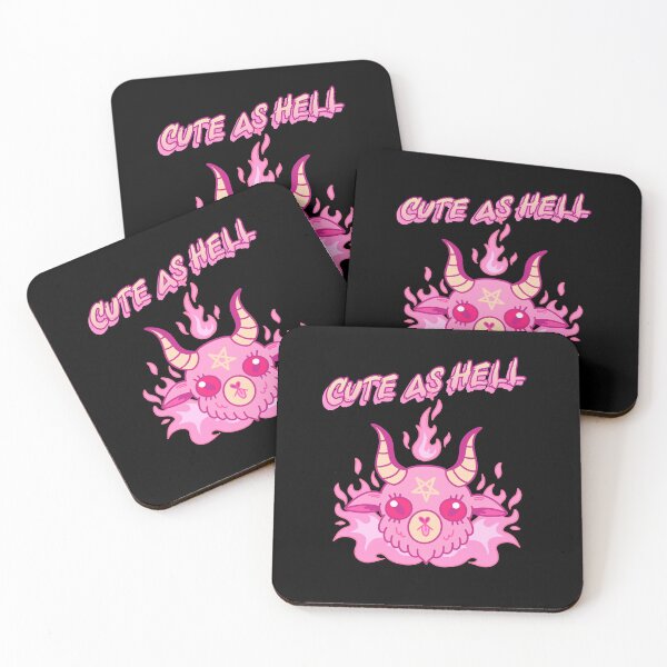 Item preview, Cute Cartoon Pink Demon - 'Cute as Hell' designed and sold by Shirtlify.