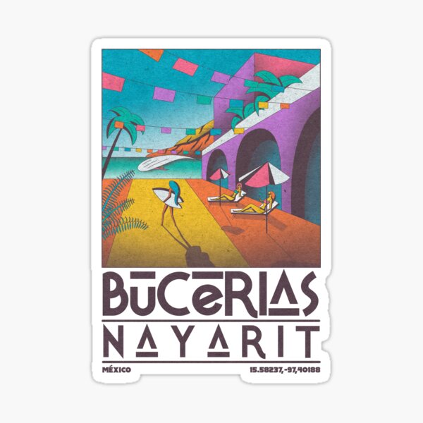 Artikel-Vorschau von Bucerias, Nayarit, Mexiko, designt und verkauft von JDP--Designs.