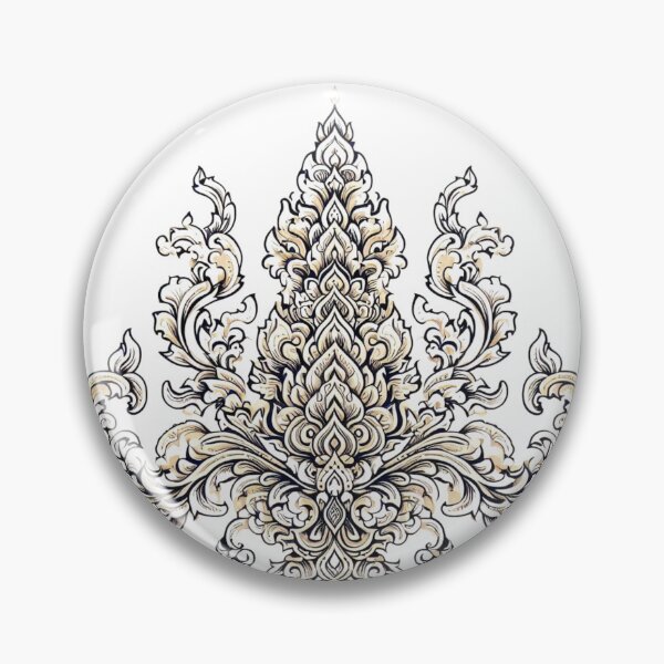 Item preview, Modern Thai pattern V.1 designed and sold by kingzama.