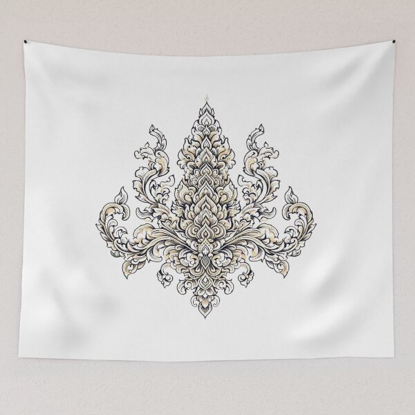 Item preview, Modern Thai pattern V.1 designed and sold by kingzama.