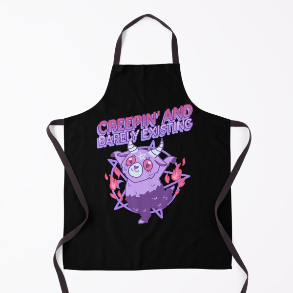Item preview, Cute Cartoon Purple Demon - 'Creepin' and Barely Existing' designed and sold by Shirtlify.