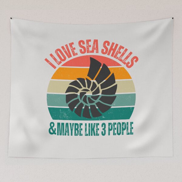 Item preview,  Love seashells and maybe like 3 people designed and sold by erozzz.