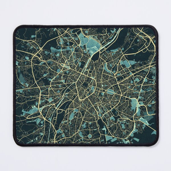 Item preview, Brussels City Map of Belgium - Summer designed and sold by deMAP.