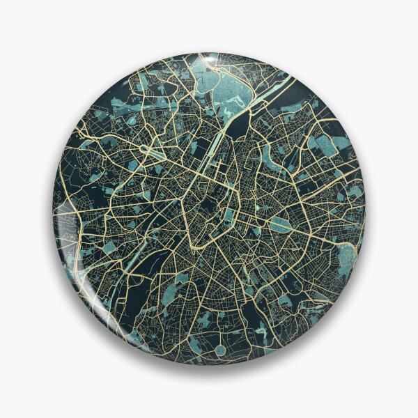 Item preview, Brussels City Map of Belgium - Summer designed and sold by deMAP.