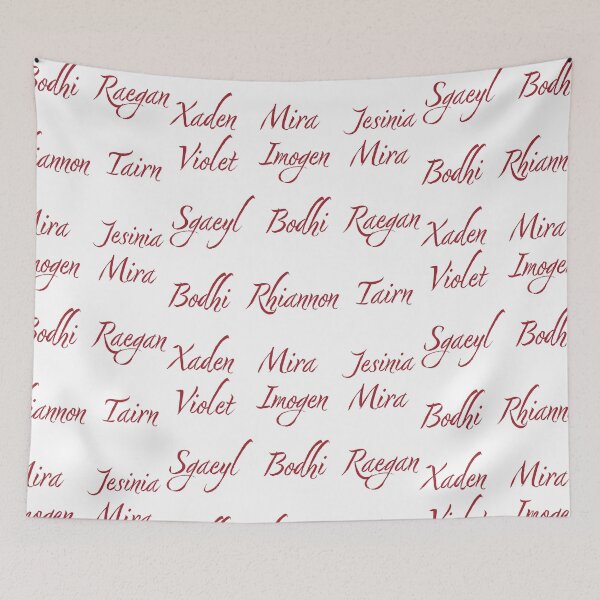 Item preview, Fourth Wing Red Script Characters designed and sold by TheFantazyForge.
