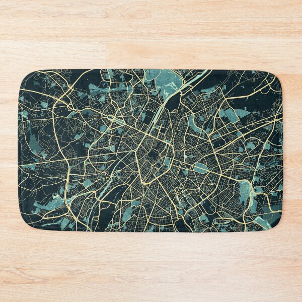 Item preview, Brussels City Map of Belgium - Summer designed and sold by deMAP.