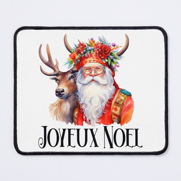 Item preview, Joyeux Noel, Merry Christmas with a boho flair designed and sold by BadaBlingLtd21.