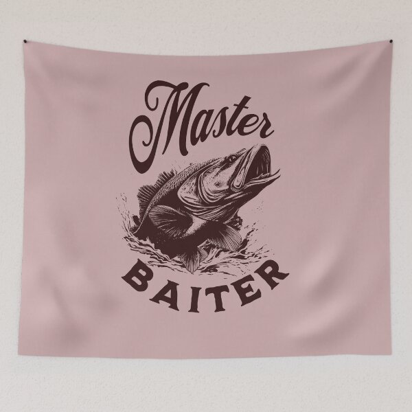 Item preview, Master baiter - Bassmasters - Bonefish - Fishing Rod holder - Fishing is my life designed and sold by JansenGS.