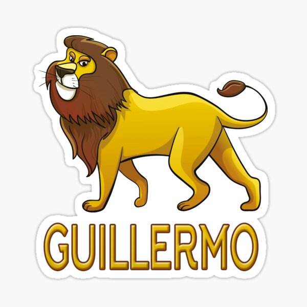 Aperçu de l'œuvre Guillermo Lion Drawstring Bags créée et vendue par Soulrider.