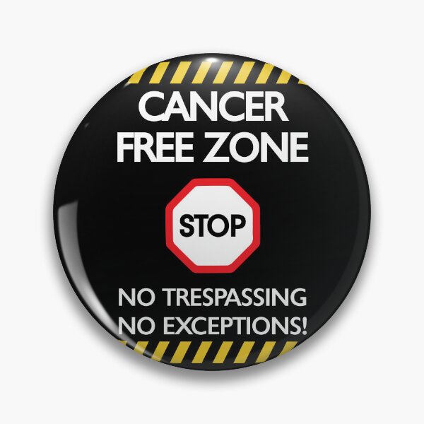 Item preview, Cancer Free Zone Adult Humor Graphic Novelty Sarcastic Funny designed and sold by shaderepublic.