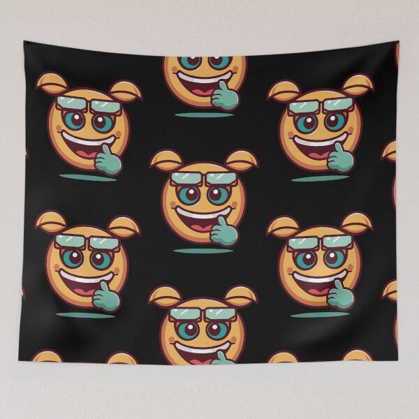 Item preview, Cute Girl Meme Emoji T-Shirt: The Ultimate Cursed Emoticon Fun designed and sold by lemamis.
