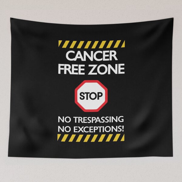 Item preview, Cancer Free Zone Adult Humor Graphic Novelty Sarcastic Funny designed and sold by shaderepublic.