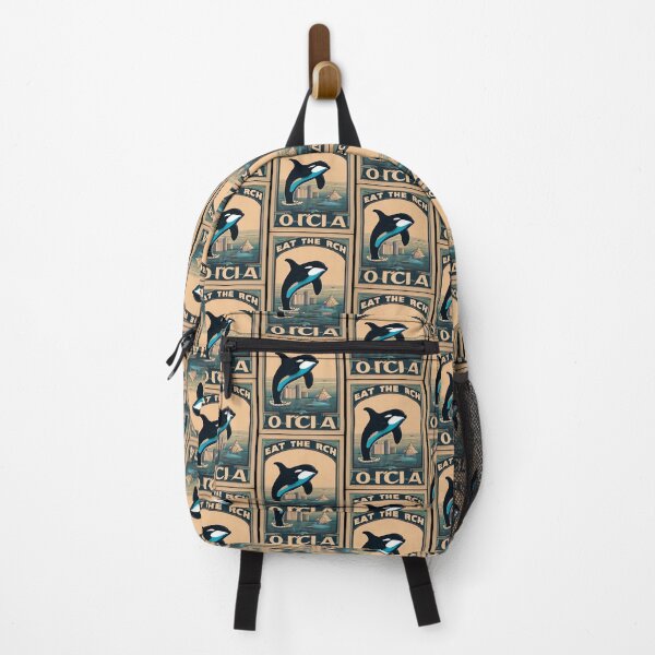 Item preview, eat the rich orca designed and sold by EuropeanPrints.