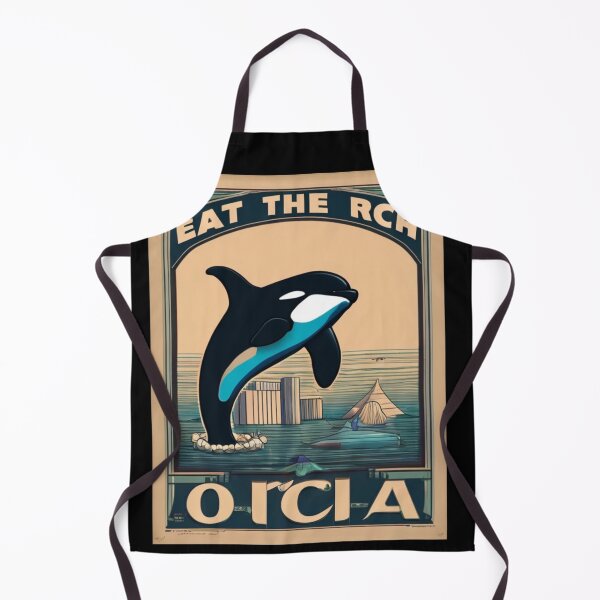 Item preview, eat the rich orca designed and sold by EuropeanPrints.