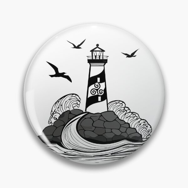Item preview, Breton lighthouse #3 designed and sold by newleaf-clothes.