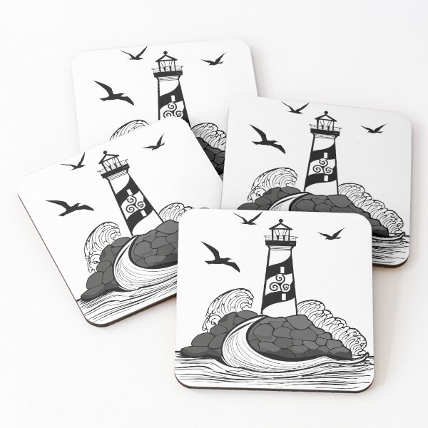 Item preview, Breton lighthouse #3 designed and sold by newleaf-clothes.