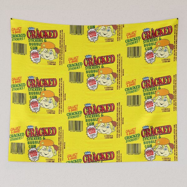 Item preview, Vintage Cracked Bubble Gum Wrapper designed and sold by G. Holland.