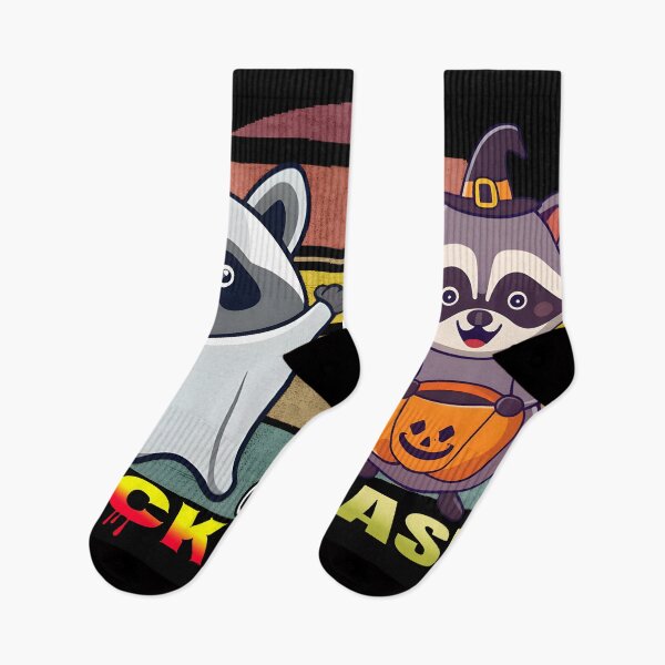 Item preview, Trick Or Trash  ,Raccoon Halloween designed and sold by ratchawoot.