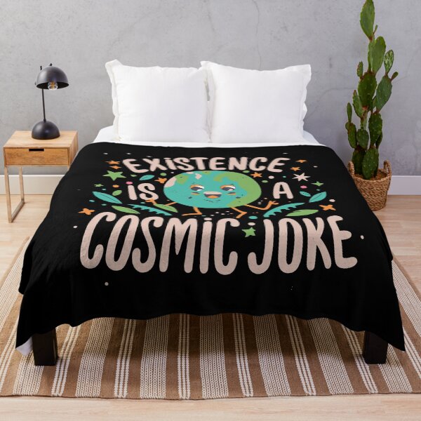 Item preview, Existence Is A Cosmic Joke - Earth - Nihilism for Nihilist designed and sold by Shirtlify.