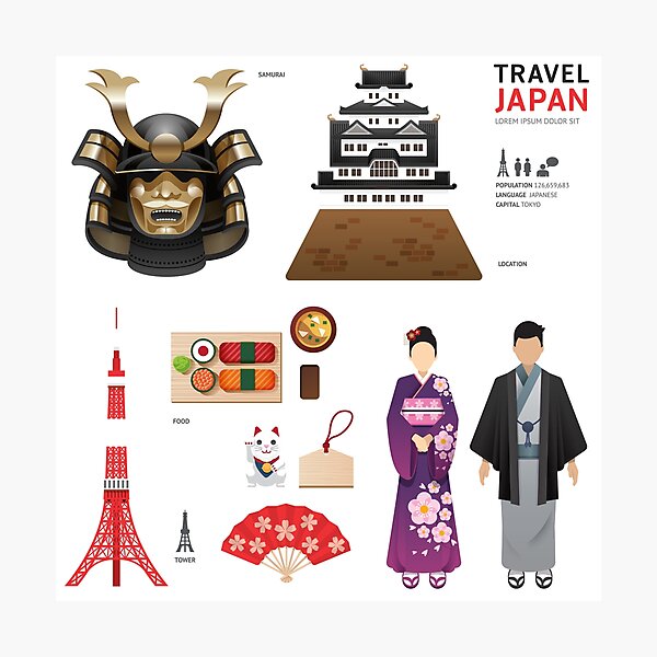 Item preview, JAPAN Travel traditional Art designed and sold by MasTpx.