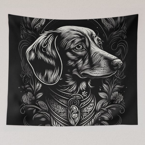 Item preview, Dachshund art designed and sold by drizzd.