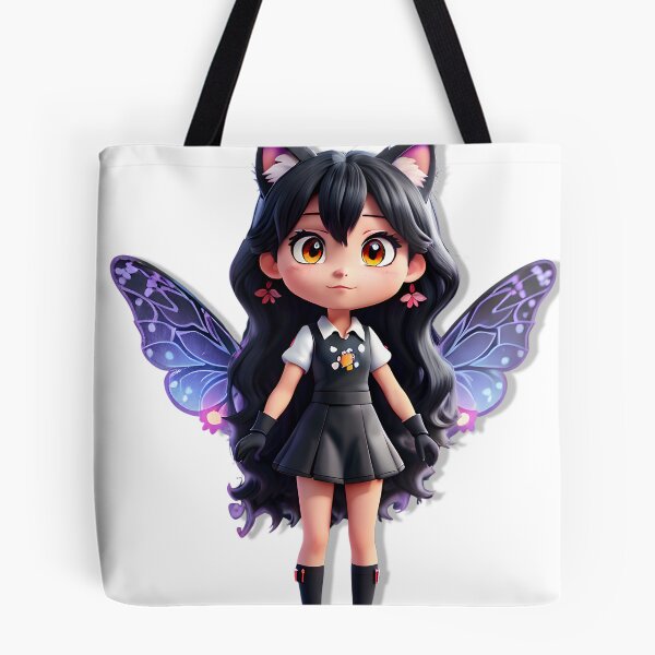 Item preview, Cute cat girl with butterfly wings designed and sold by DarksKings5000.
