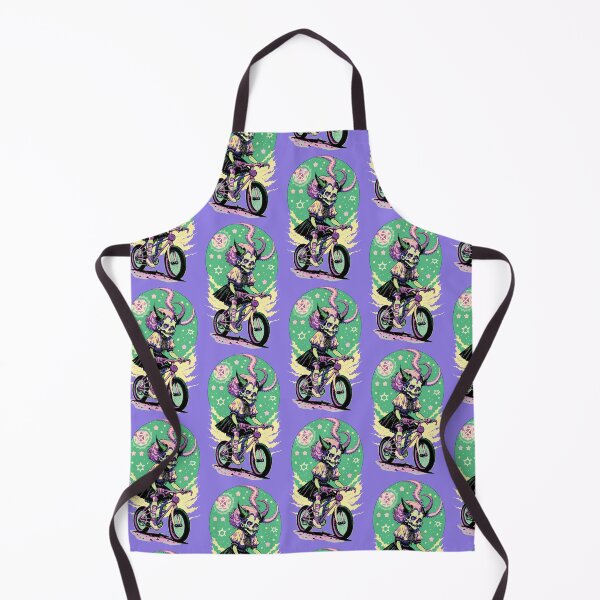 Item preview, Little witch riding a bike designed and sold by necrovortex.