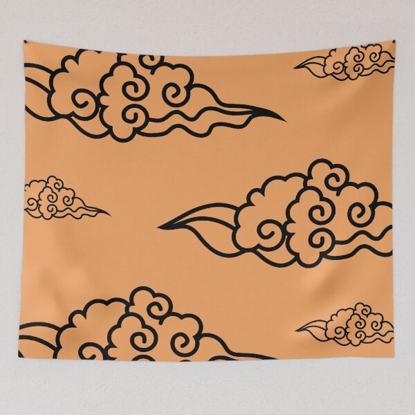 Item preview, Sandy Brown clouds Pattern. designed and sold by ARichArts.