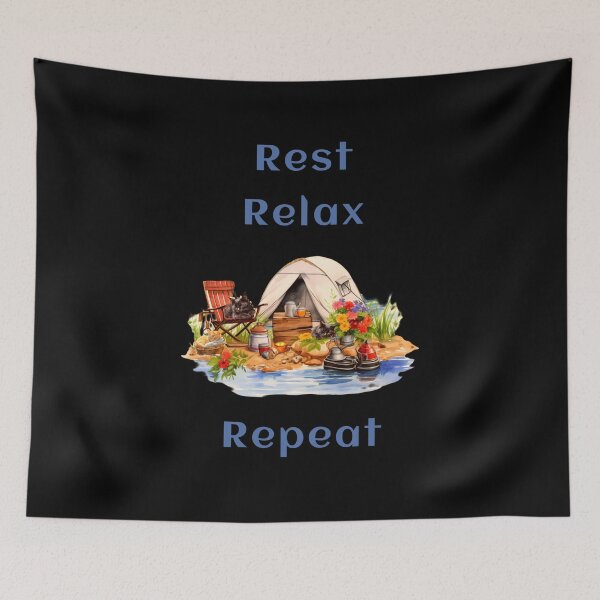Item preview, Rest, Relax, Repeat 1 designed and sold by FlossOrFi.