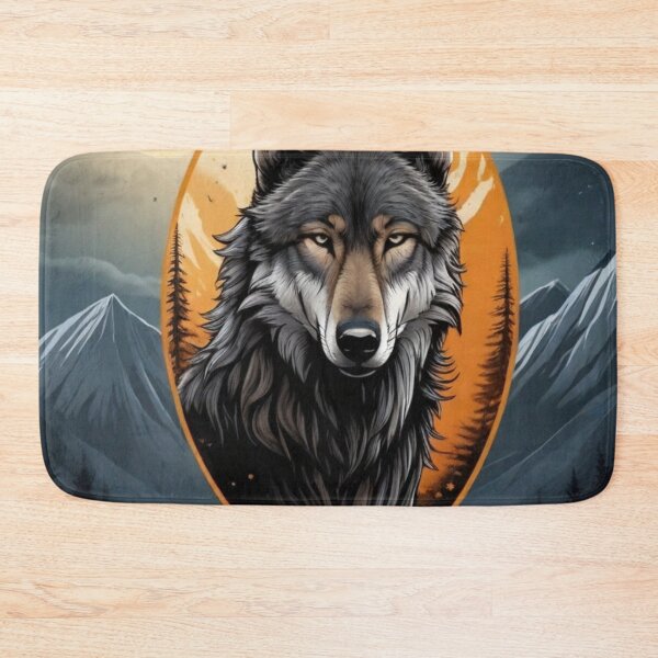 Item preview, The Wolf in the Valley designed and sold by jsebouvi.