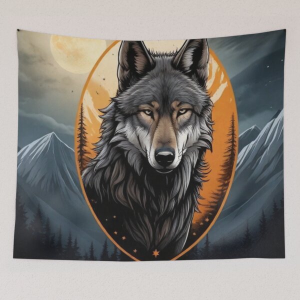 Item preview, The Wolf in the Valley designed and sold by jsebouvi.