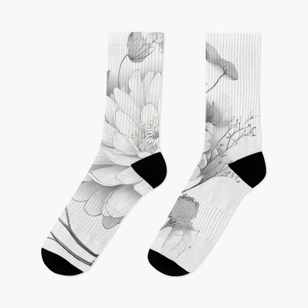 Item preview,  My wild flowers - harmony and nature, white, gray colors. designed and sold by My-fake-places.