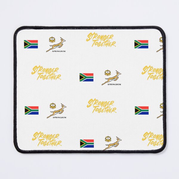 Item preview, Stronger together Rugby supporter springbok south african t-shirt designed and sold by Designovas.