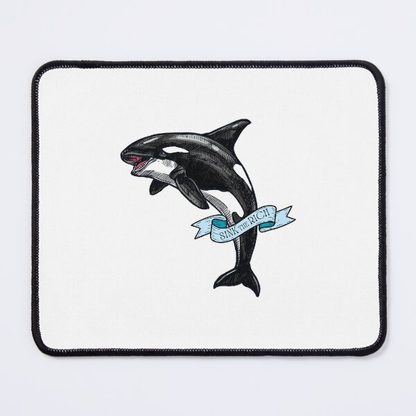 Item preview, Sink The Rich Orca designed and sold by OnTheTrend.