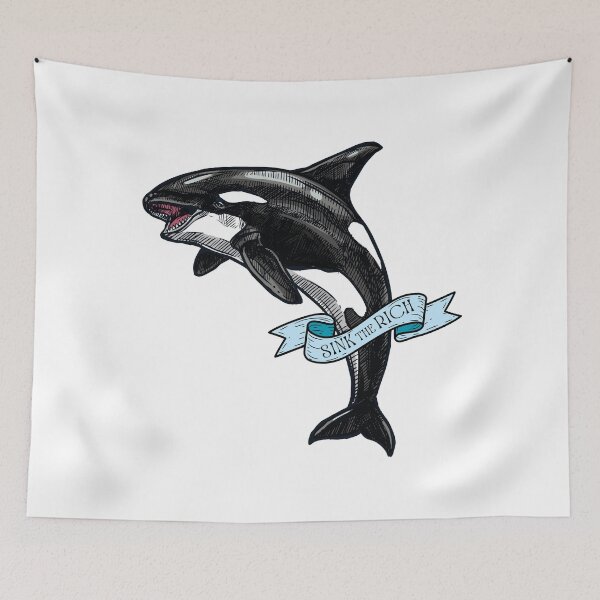 Item preview, Sink The Rich Orca designed and sold by OnTheTrend.