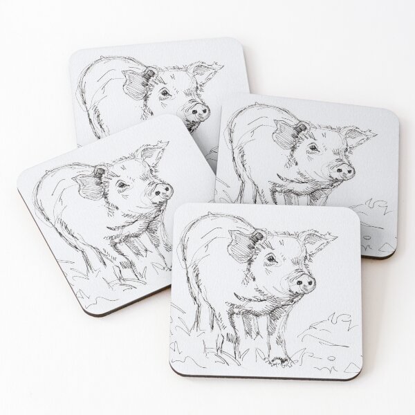 Item preview, Pig Drawing designed and sold by MikeJory.