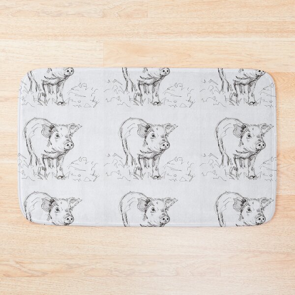 Item preview, Pig Drawing designed and sold by MikeJory.