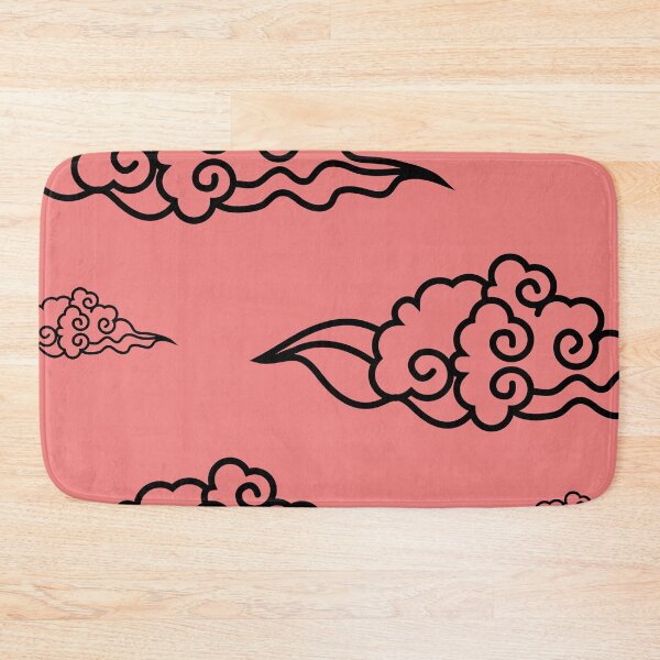 Item preview, Light Coral clouds Pattern. designed and sold by ARichArts.