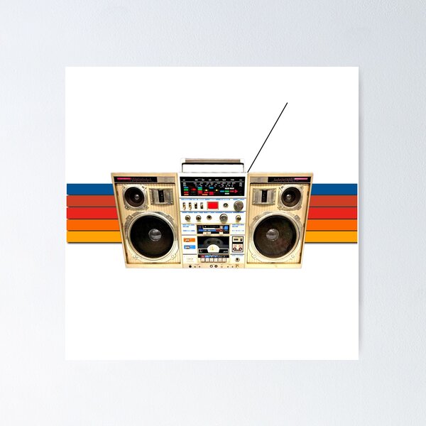 Boombox Posters | Redbubble Sale for