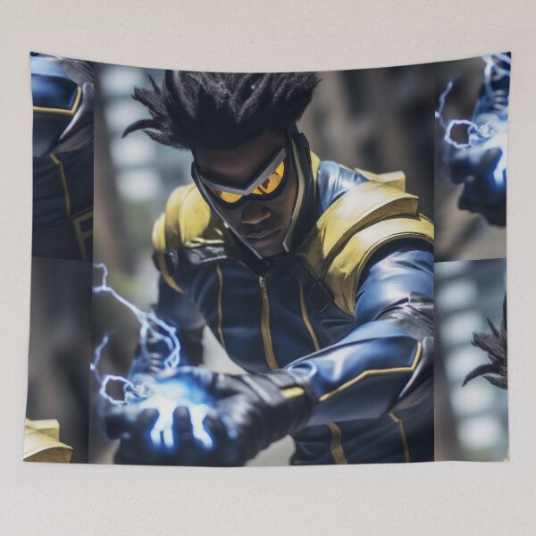 Item preview, Superhero Storm: Animated Power Poster designed and sold by Piotrek0001.